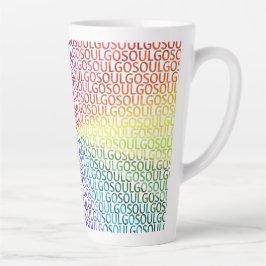 Caneca De Café Latte Vá Alma