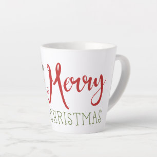 Caneca De Café Latte Vaca doce de Natal feliz
