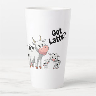 Caneca De Café Latte Vacas Laterais
