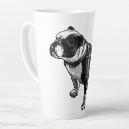 Caneca De Café Latte Vagaroso Vem Facilmente