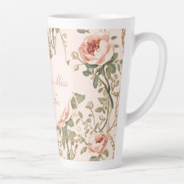 Caneca De Café Latte Valentine's Day, Do You Miss Me Too,Pink Love Hear