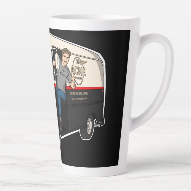 Caneca De Café Latte Van Latte Mug (Direita)