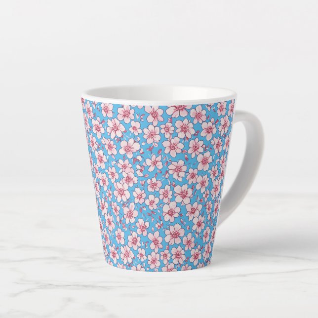 Caneca De Café Latte Vela em Pote Perfumado (Ângulo direito)