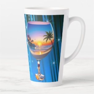 Caneca De Café Latte Vendido por Caneca de Latte Tamanho: Caneca de La