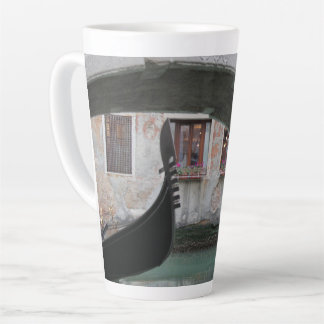 Caneca De Café Latte Veneza Itália Gondola