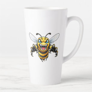 Caneca De Café Latte Vespa Amarela Raivosa - Presente para Amantes de I