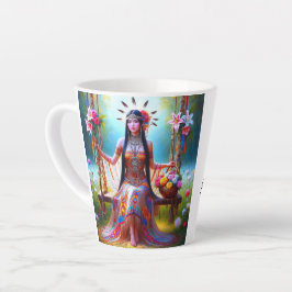 Caneca De Café Latte Vestido no Amor: Uma Taça Incrível