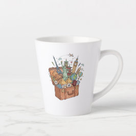Caneca De Café Latte Viagem