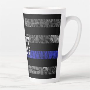 Caneca De Café Latte Vice-Xerife Distinto Sinalizador