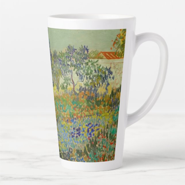 Caneca De Café Latte Vincent Van Gogh Garden em Arles (Direita)
