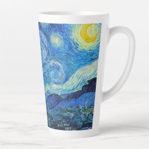 Caneca De Café Latte Vincent Van Gogh - Noite Estrelada