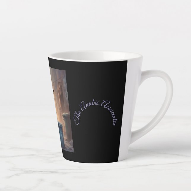 Caneca De Café Latte Vinny the Jackal Anubis Associates  (Direita)