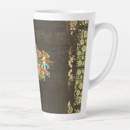 Caneca De Café Latte Vintage 114