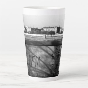 Caneca De Café Latte Vintage Alemanha Muro de Berlim