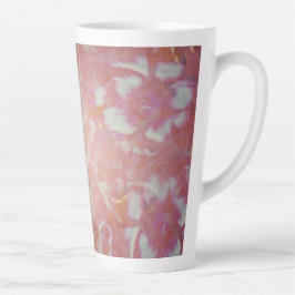Caneca De Café Latte Vintage Blooms Latte Mug