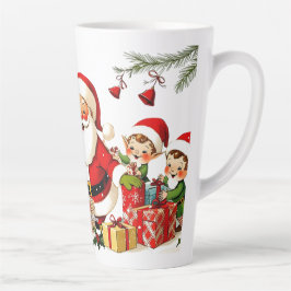 Caneca De Café Latte Vintage cômoda tradicional Natal