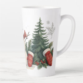 Caneca De Café Latte Vintage cômoda tradicional Natal