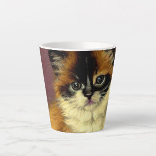 Caneca De Café Latte Vintage Ragdoll Halloween Cat