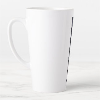 Caneca De Café Latte Você é a ortografia ・ Design do círculo de som mís
