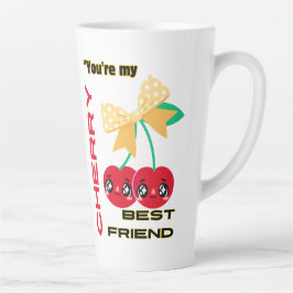 CANECA DE CAFÉ LATTE VOCÊ É MEU MELHOR AMIGO.