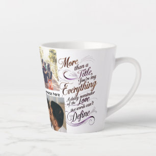 Caneca De Café Latte Você é o meu Tudo - Pequena Lata Mug (12 oz)