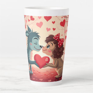 Caneca De Café Latte Você é positivamente perfeito para mim