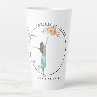 Caneca De Café Latte Você É Responsável Pela Sua História De Vida