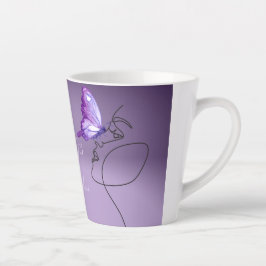 Caneca De Café Latte Você Encontrará Beleza Em Todo Lugar Ao Seu Redor