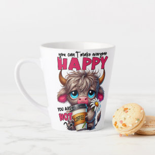 Caneca De Café Latte Você Não Pode Deixar Todo Mundo Feliz, Você Não é