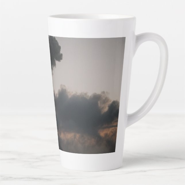 Caneca De Café Latte Vulkan Fuego in Guatemala (Direita)