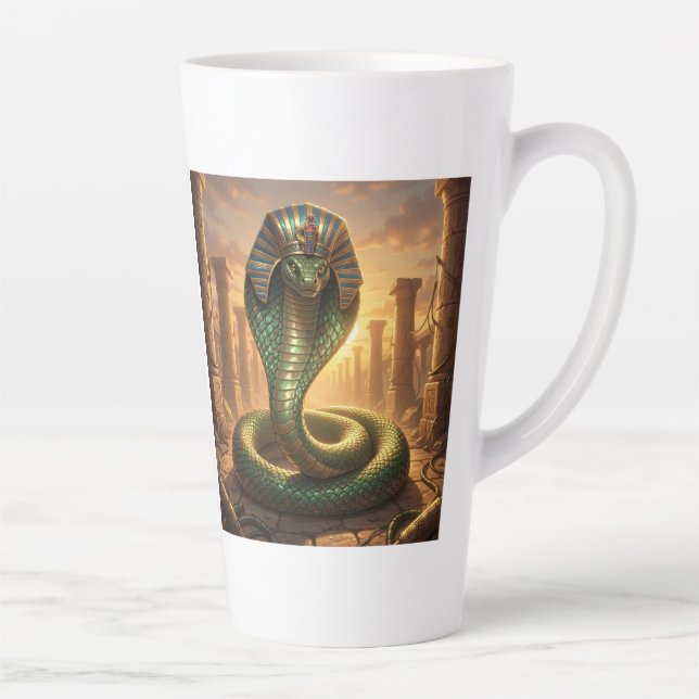 Caneca De Café Latte Wadjet – Ägyptische Schlangengöttin´6 (Direita)