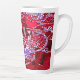 CANECA DE CAFÉ LATTE WATER LILY POND