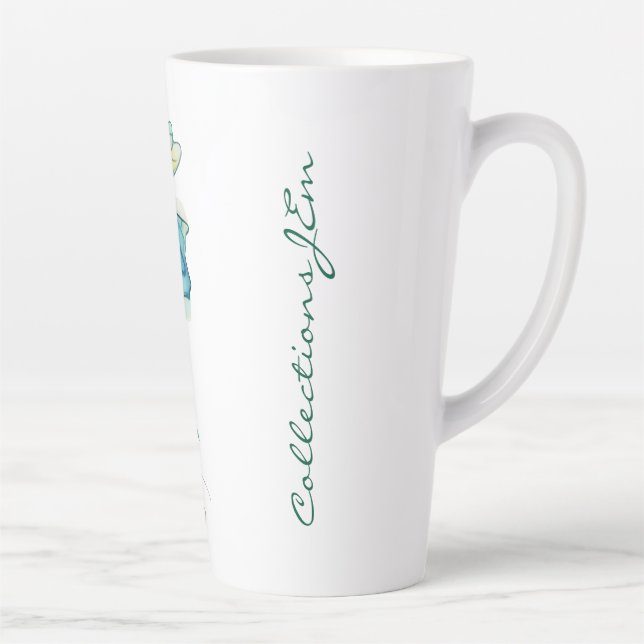 Caneca De Café Latte Waterfly 2 (Direita)