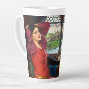 Caneca De Café Latte Waterhouse Eu Estou Meio Doente de Sombras