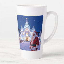 Caneca De Café Latte Weihnachtliche Harmonie