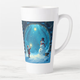 Caneca De Café Latte „Weihnachtliche Harmonie“