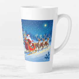 Caneca De Café Latte „Weihnachtliche Harmonie“