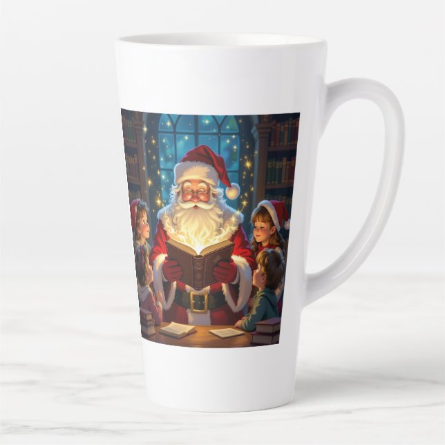 Caneca De Café Latte „Weihnachtliche Harmonie“ (Direita)