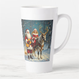 Caneca De Café Latte „Weihnachtliche Harmonie“