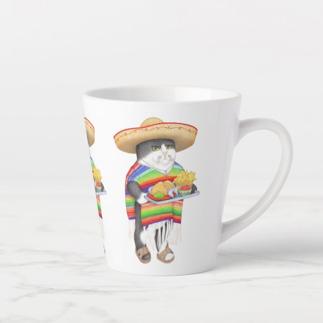 Caneca De Café Latte WENDELITO Latte Mug (Direita)