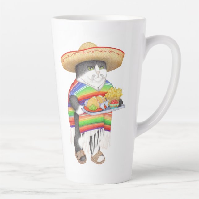 Caneca De Café Latte WENDELITO Tall Latte Mug (Direita)