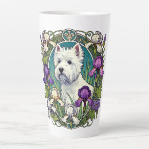 Caneca De Café Latte West Highland Terrier Westie