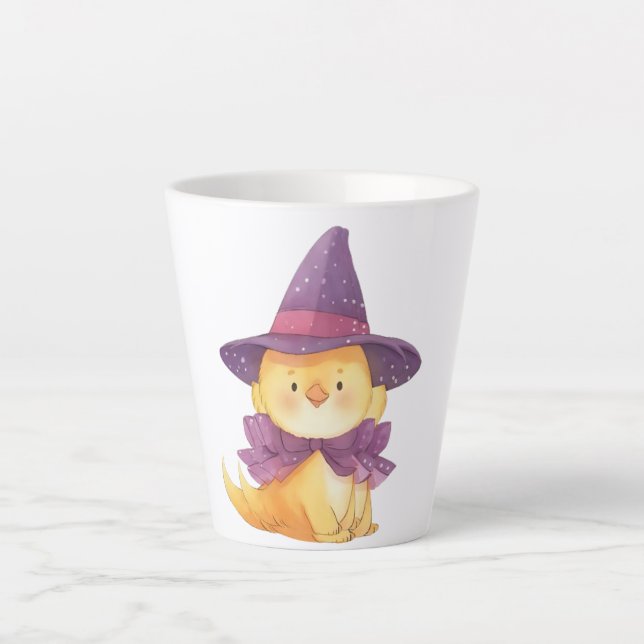 Caneca De Café Latte Wicked Ducky (Frente)