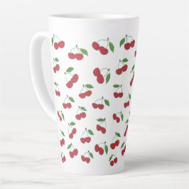 Caneca De Café Latte Wild Cherry