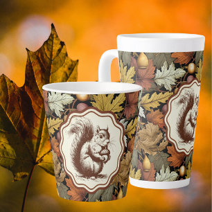 Caneca De Café Latte William Morris Autumn Ação de Graças