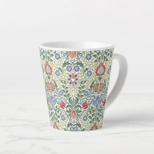 Caneca De Café Latte William Morris Floral Persian Pattern
