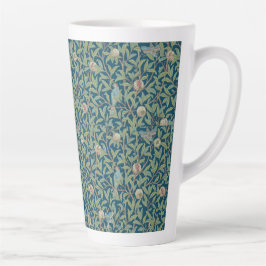 Caneca De Café Latte William Morris "Pássaro e Romã"