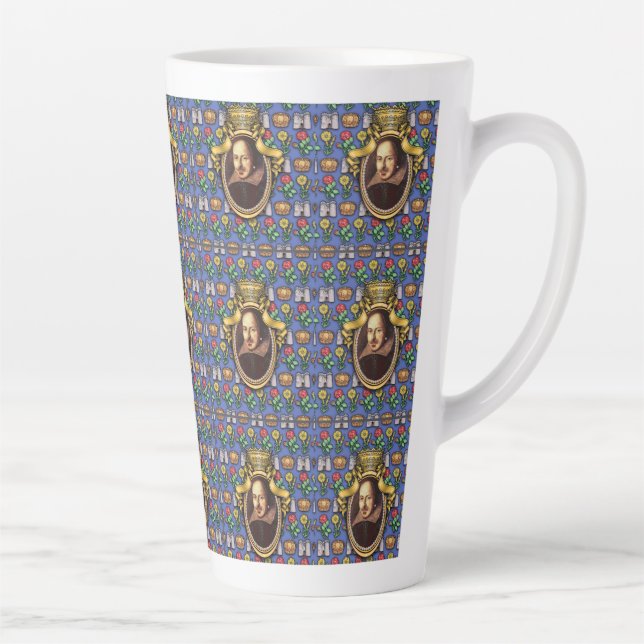 Caneca De Café Latte William Shakespeare (Direita)