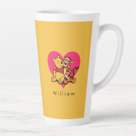Caneca De Café Latte Winnie the Pooh & Tigger Fofofos