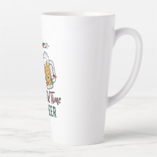 Caneca De Café Latte Xmas Deu Um Tempo Maravilhoso Para Uma Cerveja